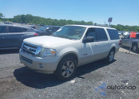2008 Ford Expedition El Eddie Bauer from USA, damaged, VIN 1FMFK18528LA29791